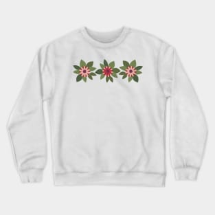 Bold minimalist floral bouquet in oranges, mustards and greens Crewneck Sweatshirt